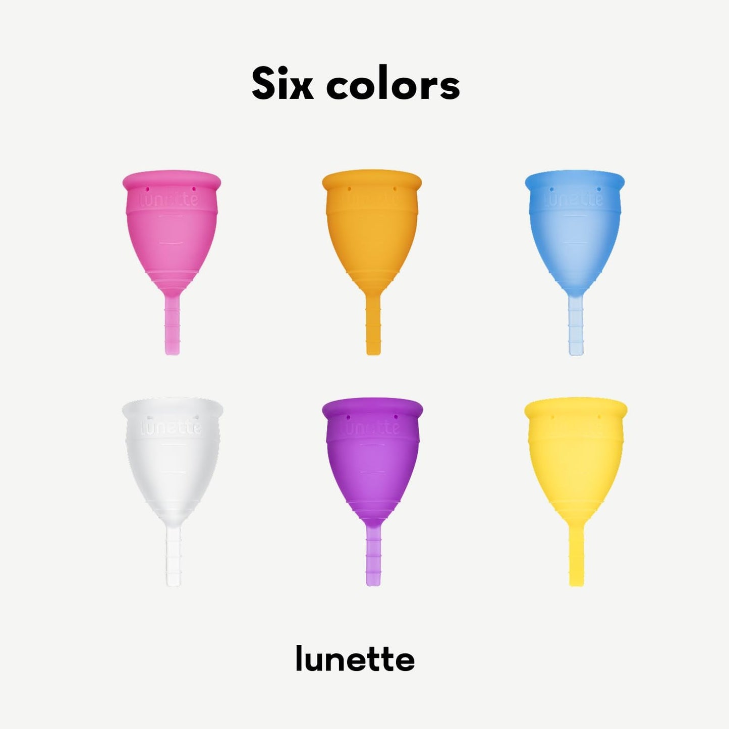 Lunette Menstrual Cup – Best Reusable Period Cup – Wear for 12 Hours and Reuse up to 10 Years, Blue Size 1 for Light to Moderate Flow