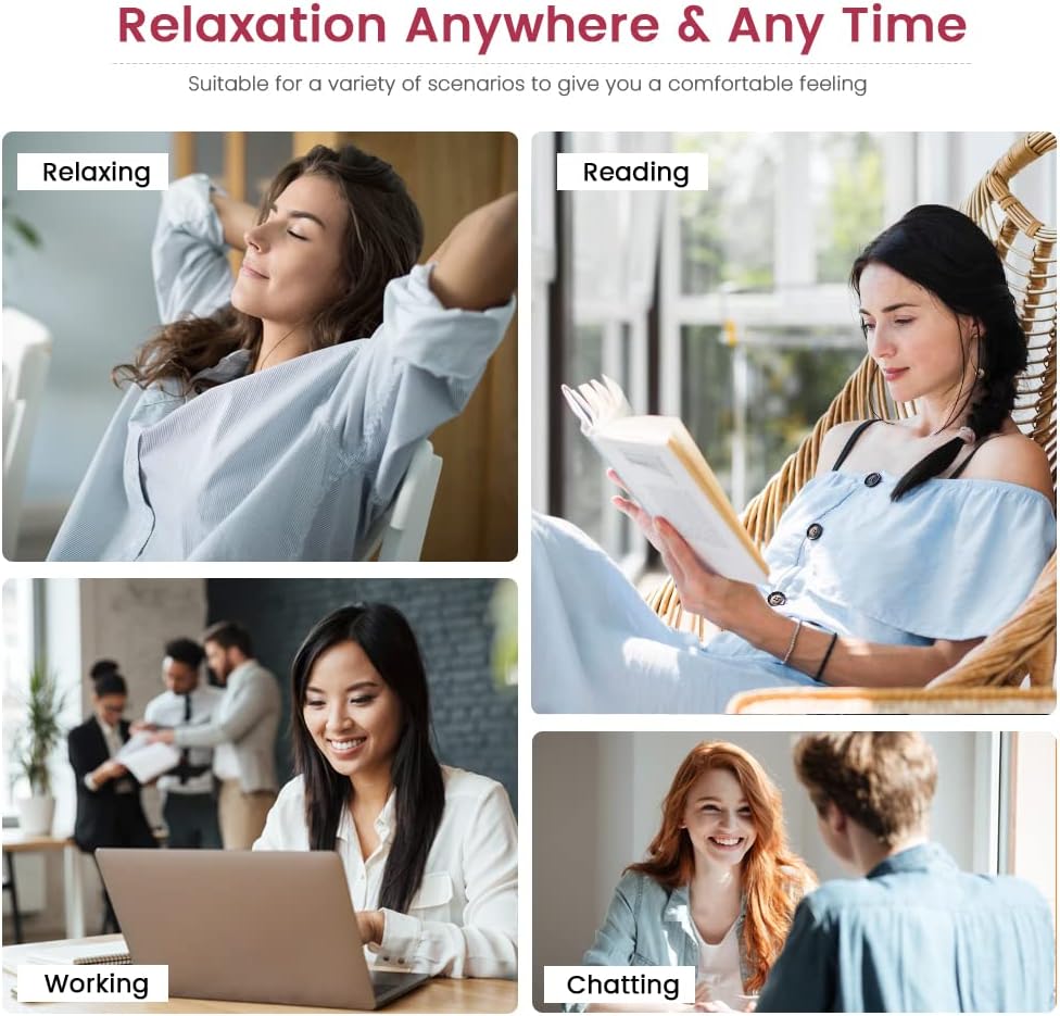 Heating Pad Microwavable with Washable Cover, 8 x 12 Multipurpose Microwave Heating Pad for Neck and Shoulders, Moist Heat Bean Bag Warm Compress for Knee, Muscles, Joints, Wrist, Abdomen (Wine Red)