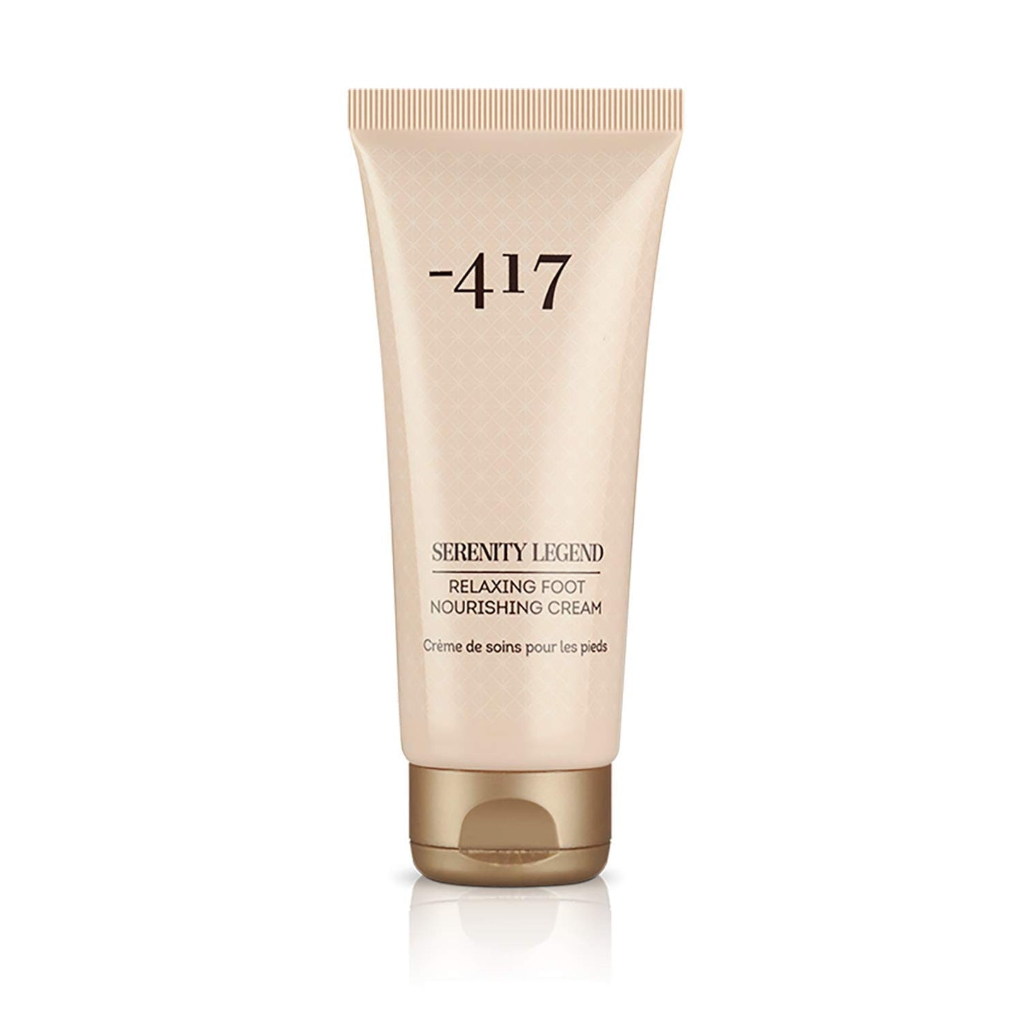 -417 Dead Sea Cosmetics Nourishing Foot Cream - Softening Foot Cream with Shea Butter & Non Greasy - Perfect for Cracked Dry Skin Repair - All Natural for Healthy Feet 3.4 oz