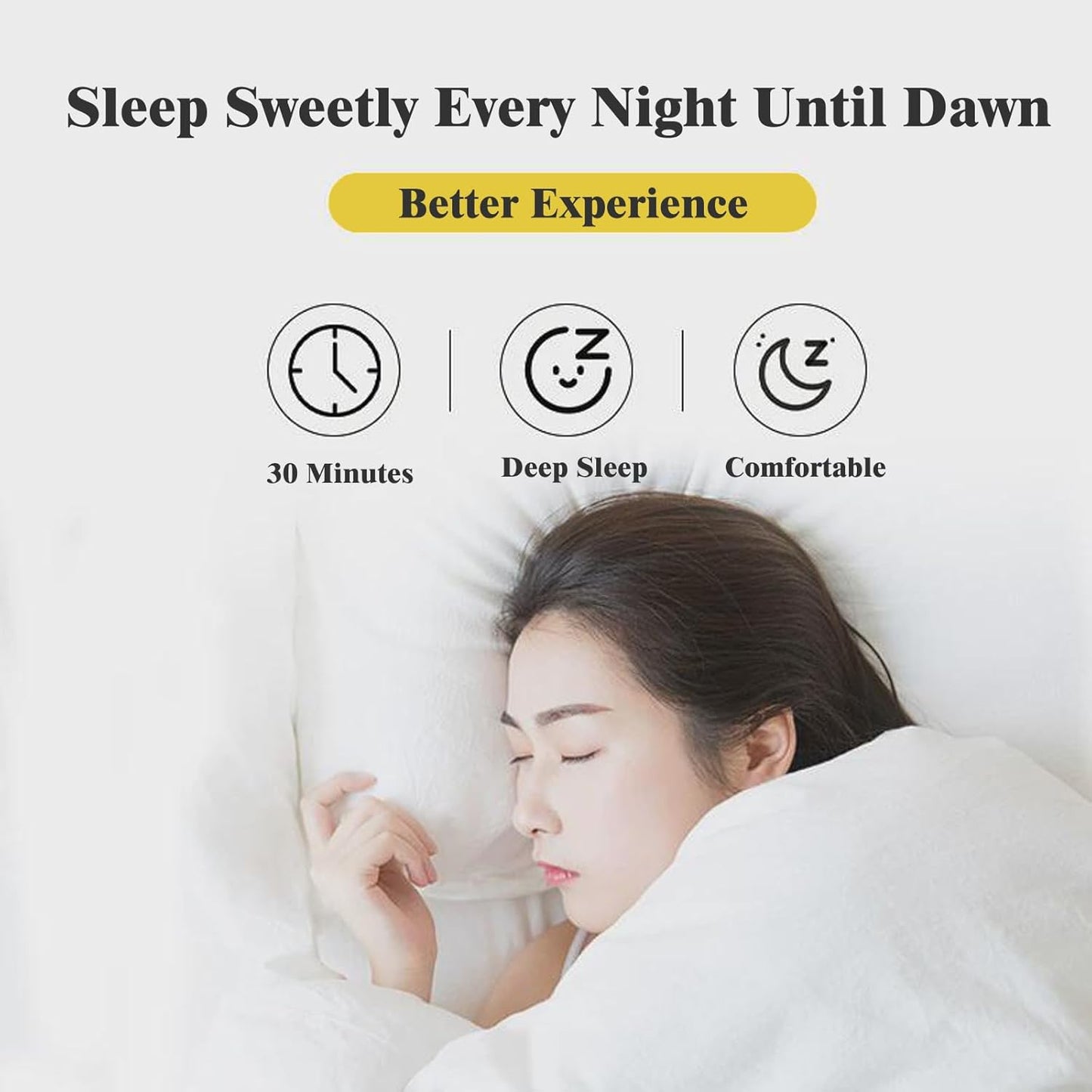 Herbal Sleep Patches for Adults, 30-Pack Upgraded, All-Natural Deep Sleep Solution, Highly Breathable for Hot Weather, Easy to Use and Lasts All Night, Suitable for Men & Women