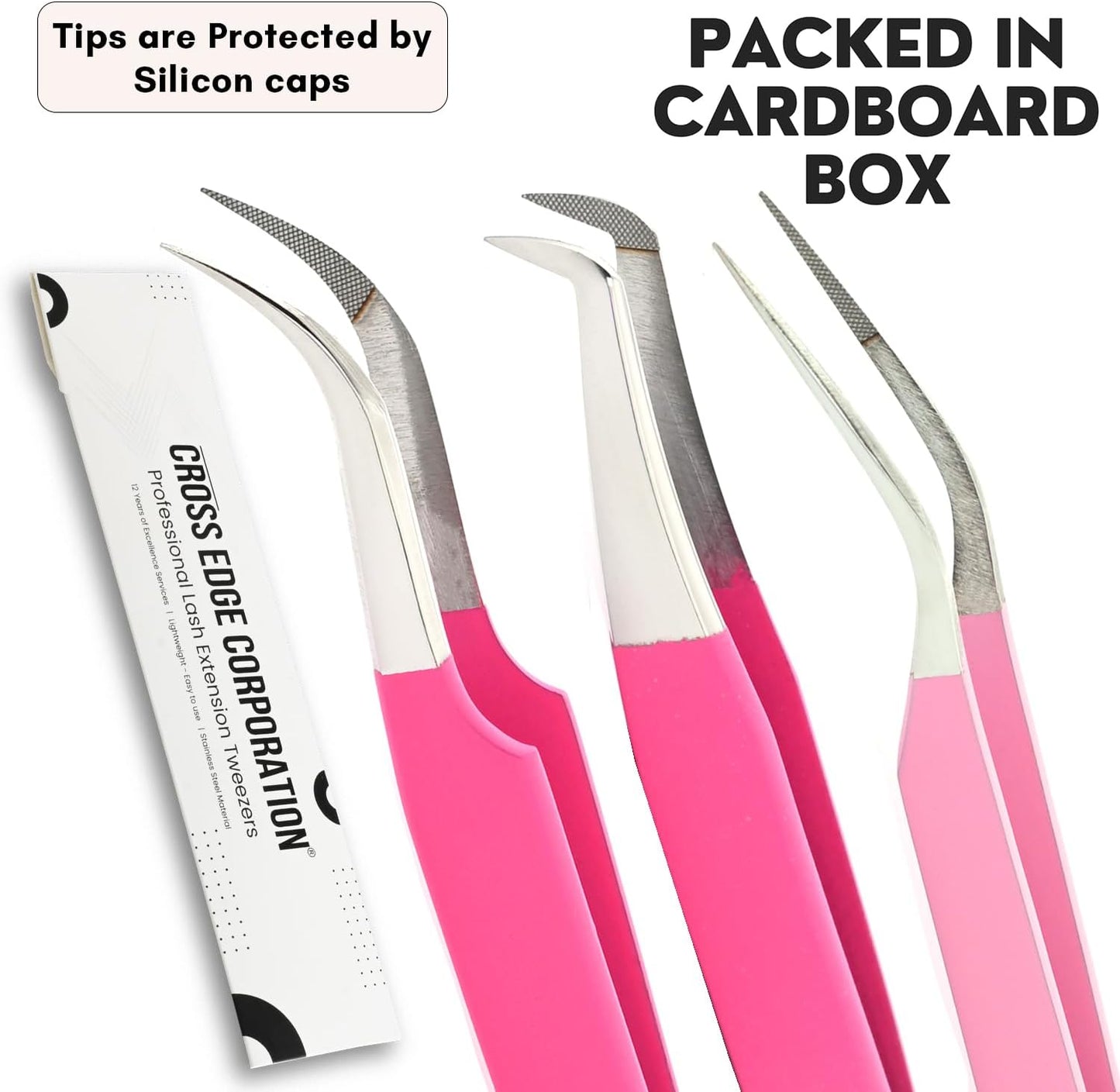 My Lash Tools New Isolation Lash Tweezers For Eyelash Extensions Best for Individual Isolation & Classic Lashes Japanese Stainless Steel Lightweight Precision Lashing Twisers (CEC-JP/05)