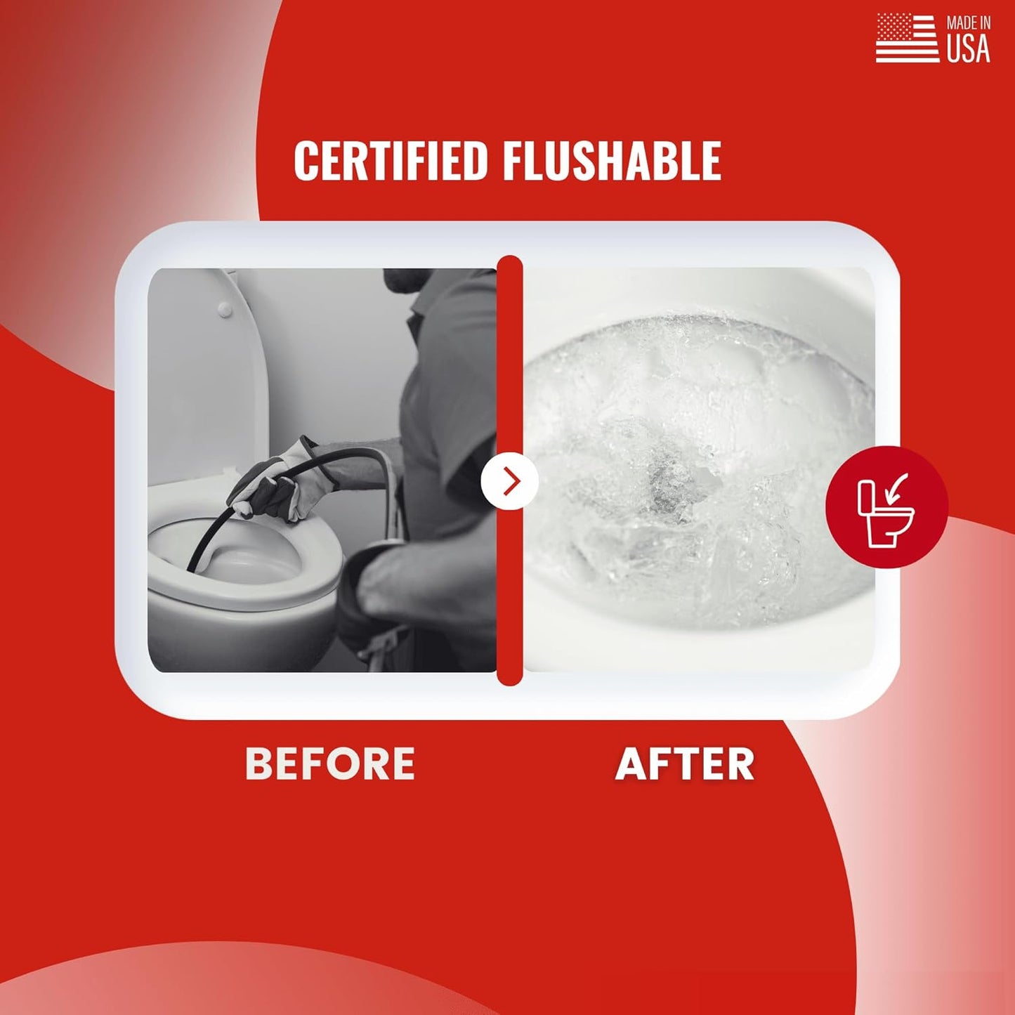 Flushable Wipes - Certified Flushable Wipes - Travel Friendly, Individually Wrapped, Plant Based Fibers, Biodegradable Unscented Wet Wipes, Infused with Soothing Aloe and Cucumber - 120 Count