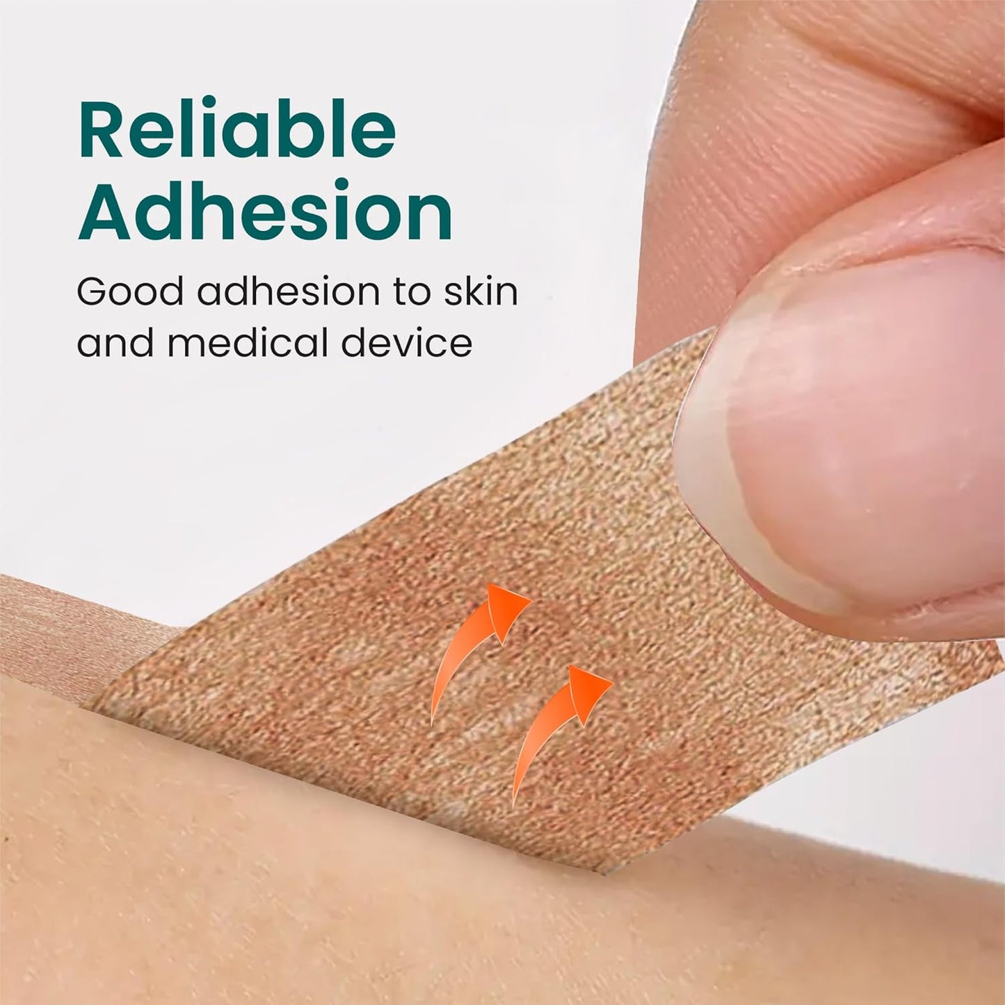 Tan Surgical Tape 0.5" x 11yd (6 Rolls) +10pc Gauze Pads | Microporous Micropore Tape | Skin Coloured Nose Tape|Medical Tape for Skin, Dressings,Face, Wound Care | First Aid Bandage Tape