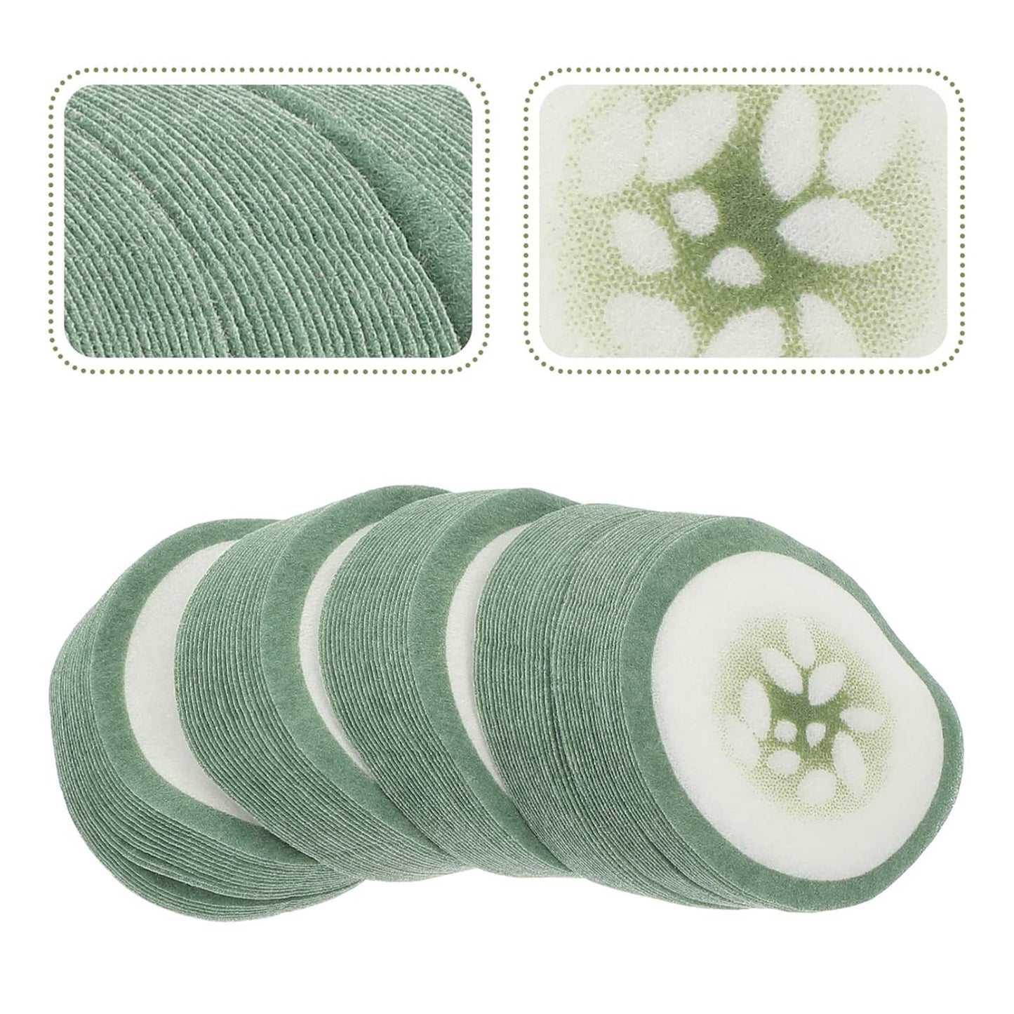 100pcs Spa Cooling Eye Pads Moisturizing Eye Masks Eye Sheet Non Woven Eye Care Patches for Skincare Spa Wrap Moisture Retention
