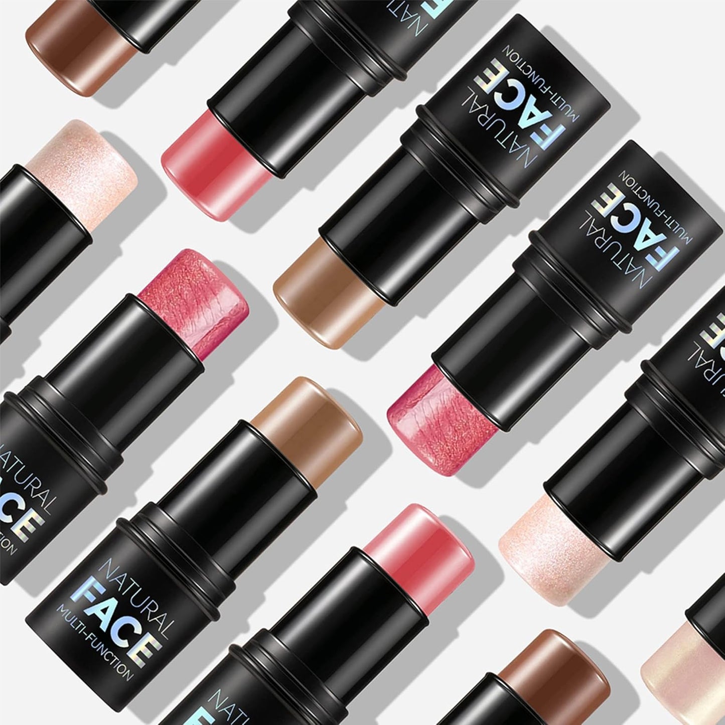 Highlighter Contour Stick, Milk Makeup Contour, Blush Sticks, Highlight Contour Palette, Glint Highlighter, Make Up Highlighter, Contouring Stick, Highlighter Makeup Stick, 02#CHAMPAGNE GOLD