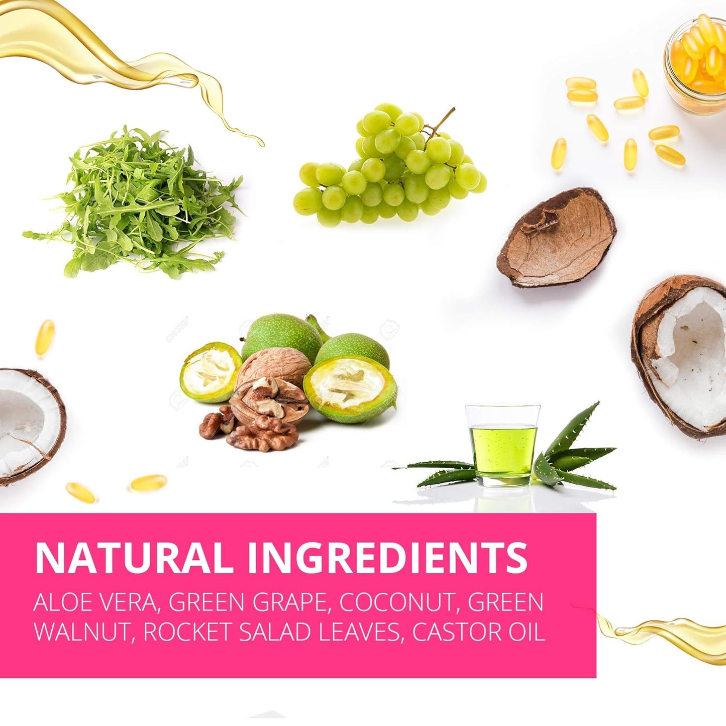 COCOSOLIS GROW Hair Growth Serum Spray - Hair Serum for Thick and Vibrant Hair - Hair Growth Vitamins to Repair Damaged Hair, Reducing Hair Loss, Faster Hair Growth - Hair Treatment for All Hair Type