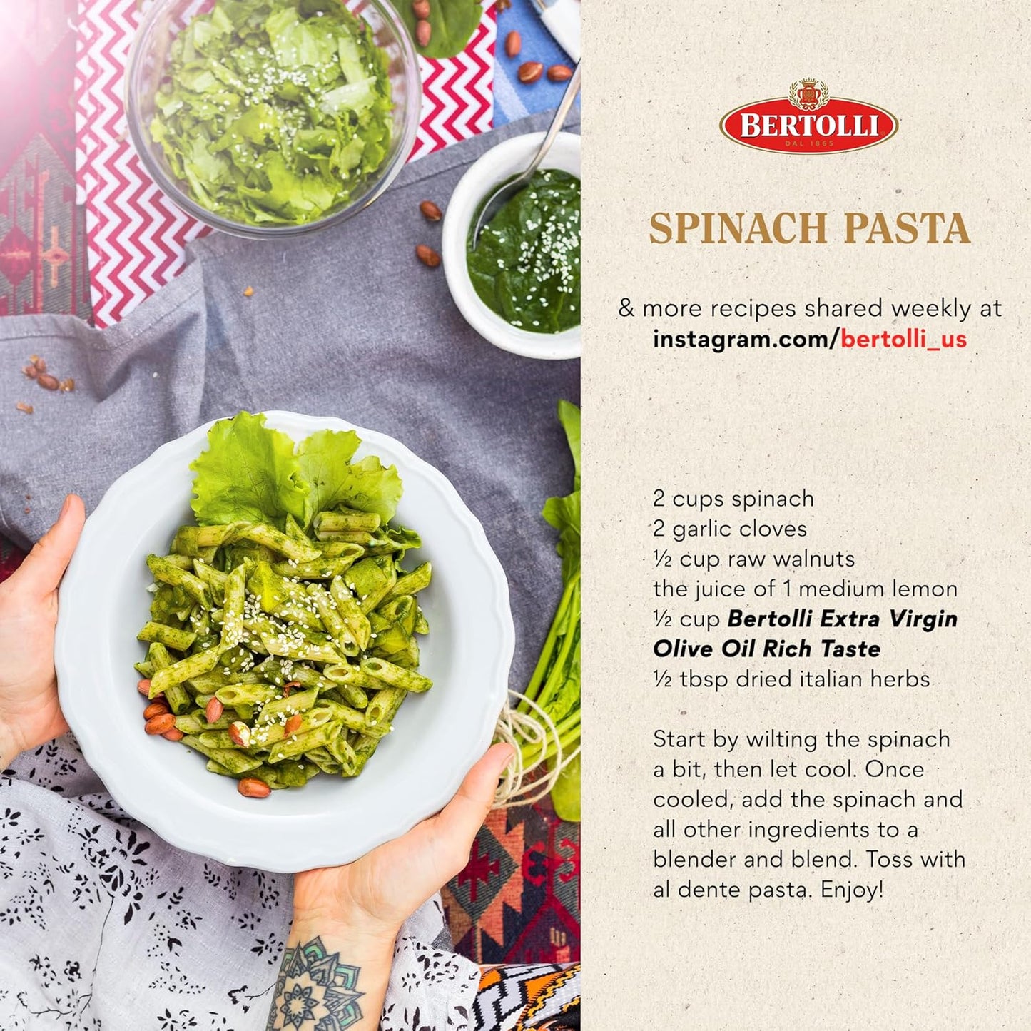 Bertolli Extra Virgin Olive Oil, Rich Taste, 16.9 fl oz