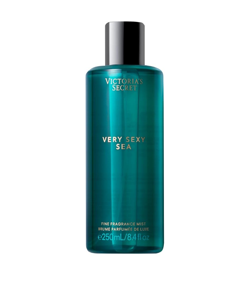 Victoria's Secret Very Sexy Sea Fragrance Mist, Notes of Italian Bergamot, Neroli Blossom & Sundrenched Cedar, Body Spray for Women (8.4 oz)