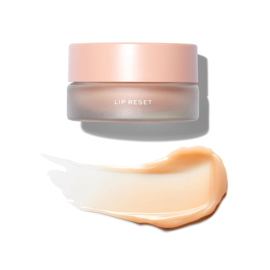 MAKE Beauty Lip Reset Overnight Lip Mask. Nourishing, Hydrating Lip Treatment for Dry, Flaky Lips. Plumps, Softens, and Smooths. Vanilla Veil Flavor