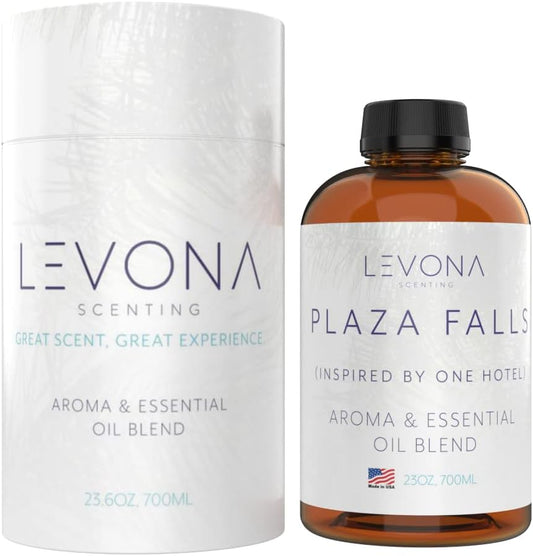 Levona Scent Home Luxury Scents: Plaza Falls Fragrance Oil Inspired by One Hotel Essential Oil - Pure Essential Oils for Diffusers for Home - Scented Oil