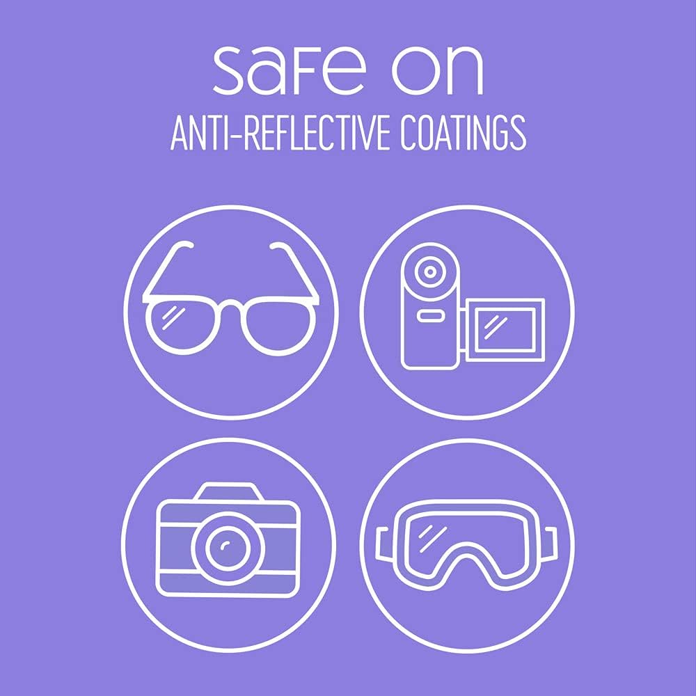 Nice 'n Clean SmudgeGuard Lens Cleaning Wipes (100 Total Wipes) | Pre-Moistened Individually Wrapped Wipes | Non-Scratching & Non-Streaking | Safe for Eyeglasses, Goggles, & Camera Lens