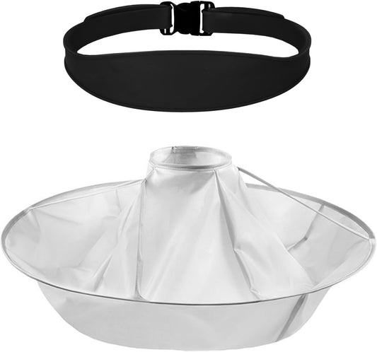 Hair Cutting Kit, Fade Haircut Guide for Men, Hair Cutting Guides for Men,Include Self Haircut Guide & Cape Umbrella