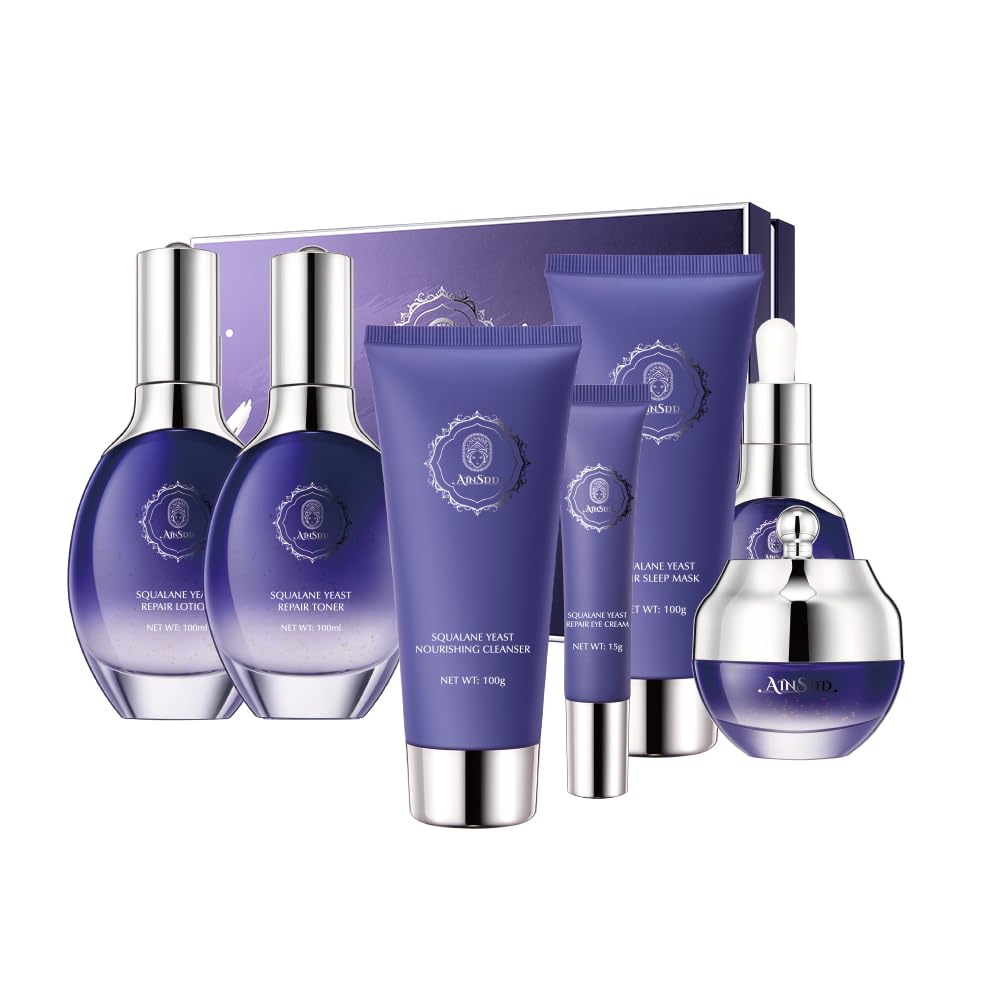 7 Piece Skincare Set Full-size skin care product Hydration Sensitive Skin Moisturizing Nourishing Firming Not greasy