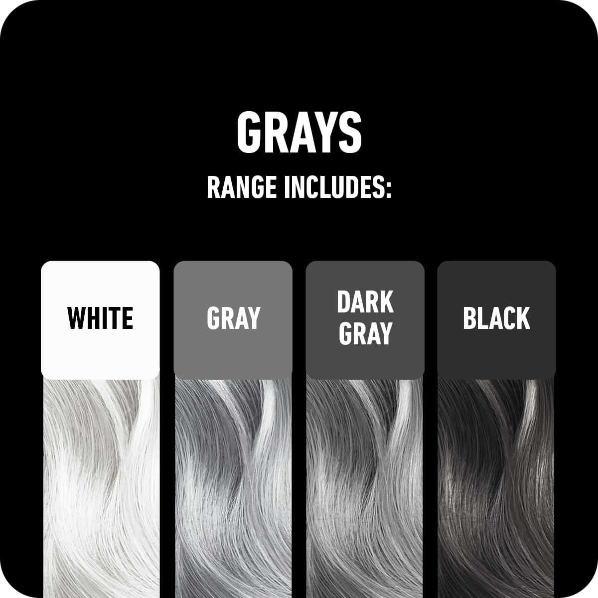 BOLDIFY Hairline Powder Color Sample Kit - Root Touch Up Hair Color for Gray Coverage - Bald Spot Concealing Hair Powder for Women & Men - 48-Hour Stain-Proof - Grays