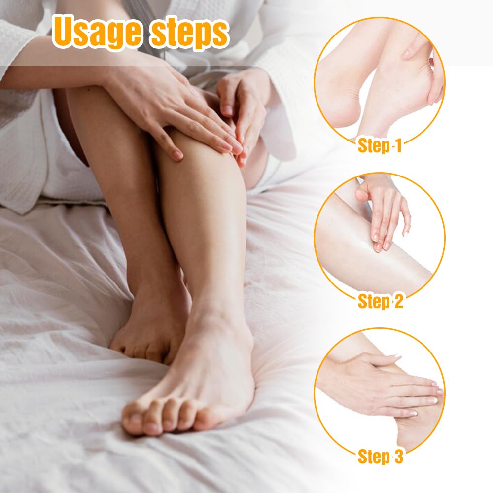 Hydrating and Anti-Cracking Foot Cream, 2025 New Moisturising and Relieves Cracking and Dryness Foot Cream, Foot Care Lotion Stick Cream for Repairs Dry and Cracked Feet Hand (3pcs)