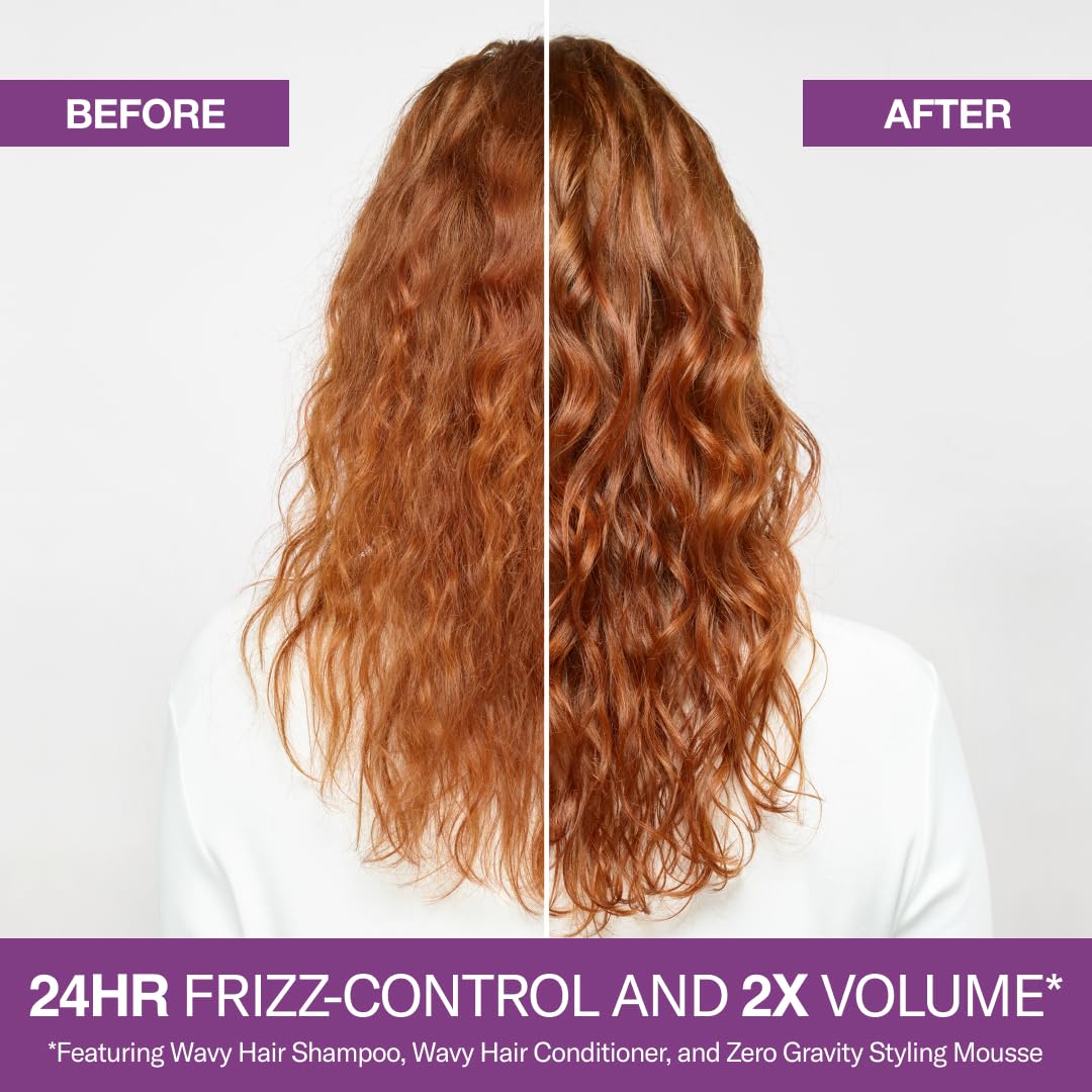 FUNCTION OF BEAUTY Zero Gravity Styling Mousse, 7 oz (2-Pack) – Adds Volume + Defines Natural Waves, Frizz Control + Flexible Hold, Lightweight Feel, No Crunch, Heat Protection Up to 450°F