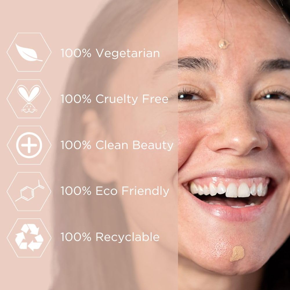 Hey Honey Trick and Treat CC² Cream SPF 46 | Active Moisturizing Color Correcting Cream with Honey & Propolis | Best Cover For Rosacea, Skin Redness & Mature Skin | Cruelty-Free | 1 oz (Deep Tan)