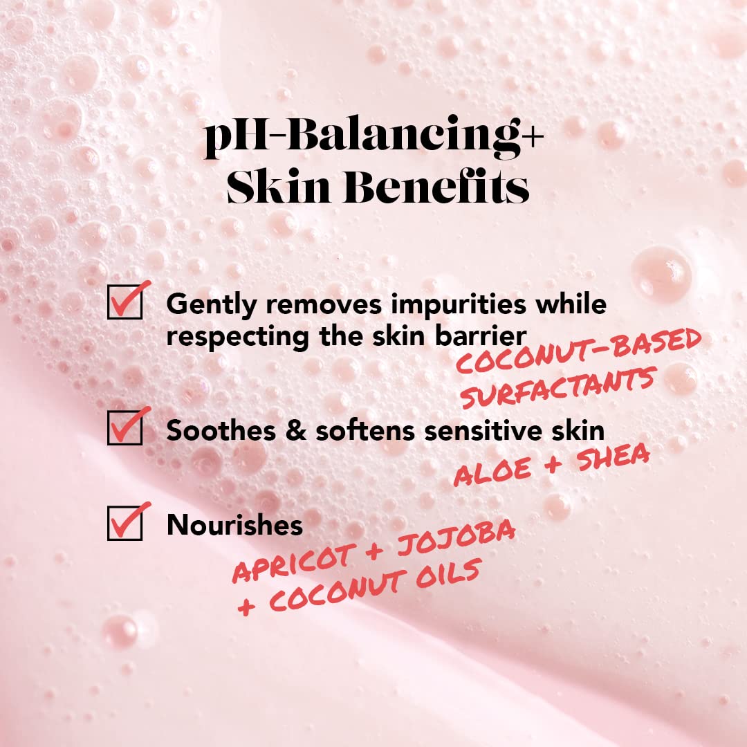 SweetSpot Labs pH Balanced Wash for Sensitive Skin, Sulfate Free, Clean, Gynecologist Tested & Approved, Unscented Body Wash, 8 oz