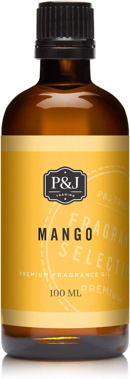 P&J Trading Fragrance Oil | Mango Oil 100ml - Candle Scents for Candle Making, Freshie Scents, Soap Making Supplies, Diffuser Oil Scents