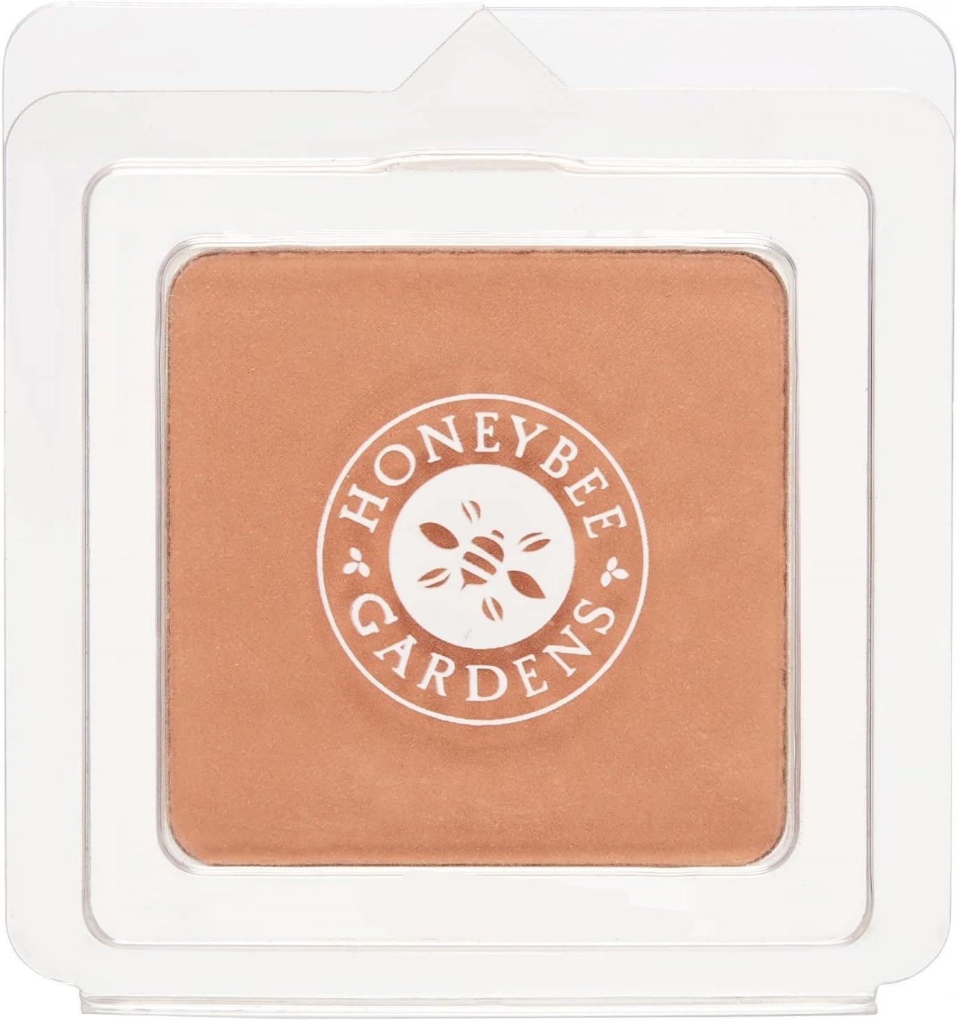 Honeybee Gardens Pressed Mineral Powder Foundation Refill, Montego, Warm Tan Neutral Shade, Adjustable Coverage, Natural Finish, With Botanical Extracts And Vitamin E, 7.5g