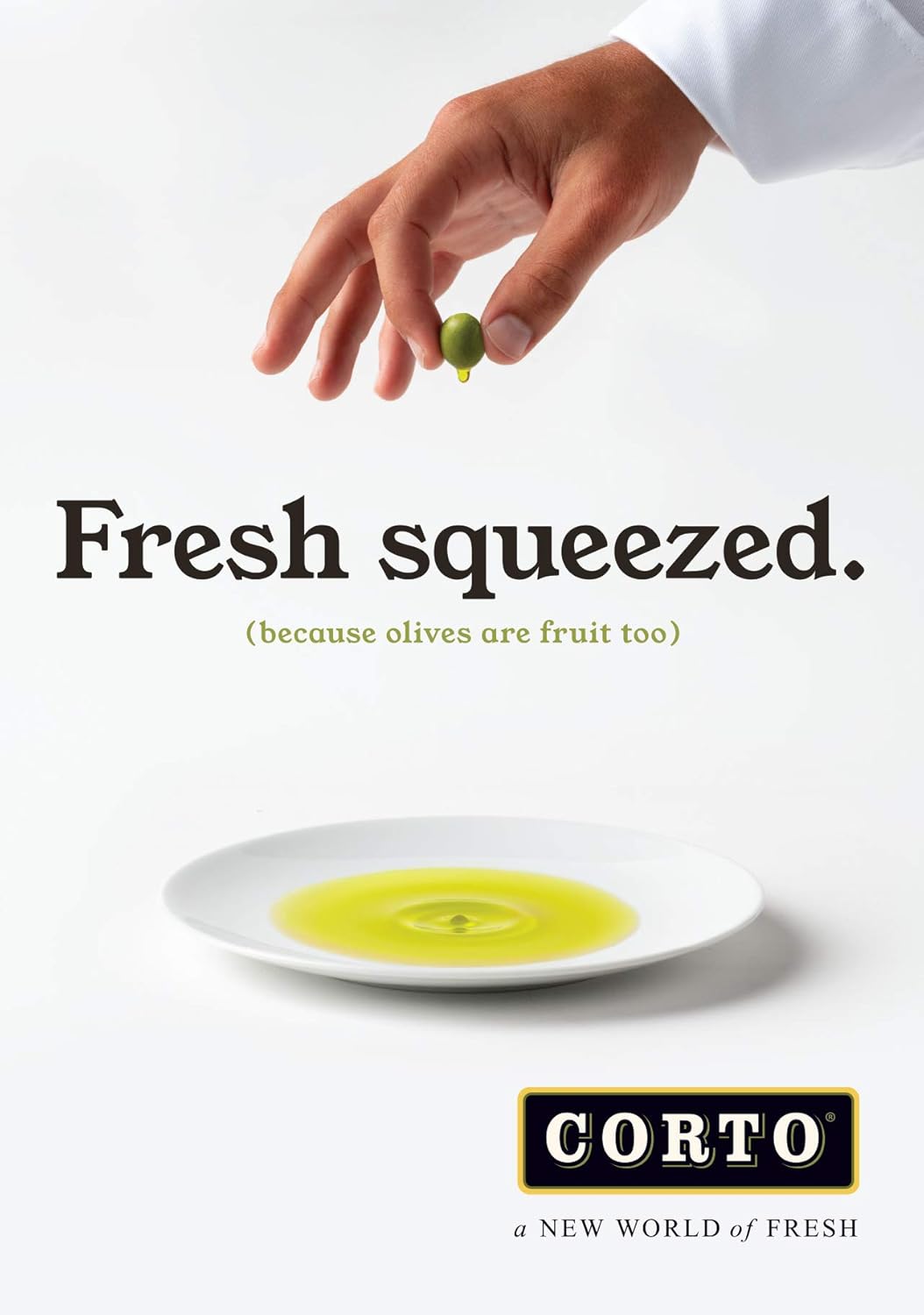 Corto TRULY® | 100% Extra Virgin Olive Oil | Floral Notes | Cold Extracted in State-of-the-Art Mill | Straight from Official Corto Olive Groves & Oil Producer | 500 mL