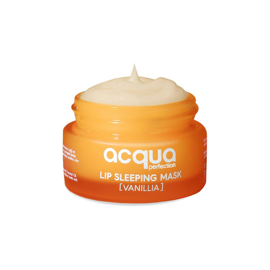 Lip Sleeping Mask – Vanilla | Overnight Hydrating Lip Treatment with Murumuru & Coconut Oil | 70 ml Natural Vegan Formula (70 ml, Vanilla)