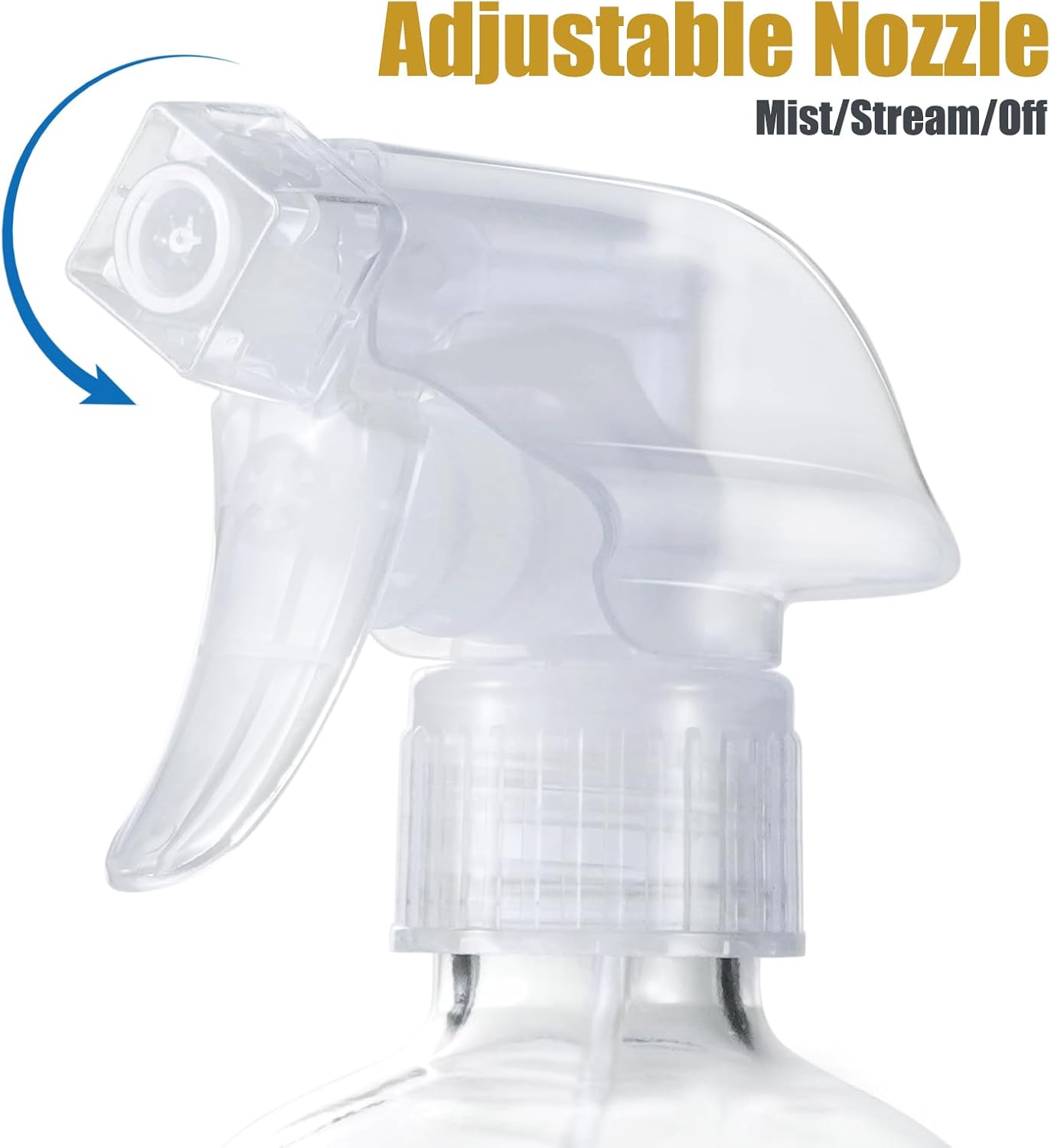 JohnBee Glass Spray Bottles with Silicone Sleeve, 2 Pack16 oz Empty Refillable Containers with Adjustable Spray Nozzles, Spray Bottles for Hair, Cleaning Solutions and Plants Pale Yellow&Grey