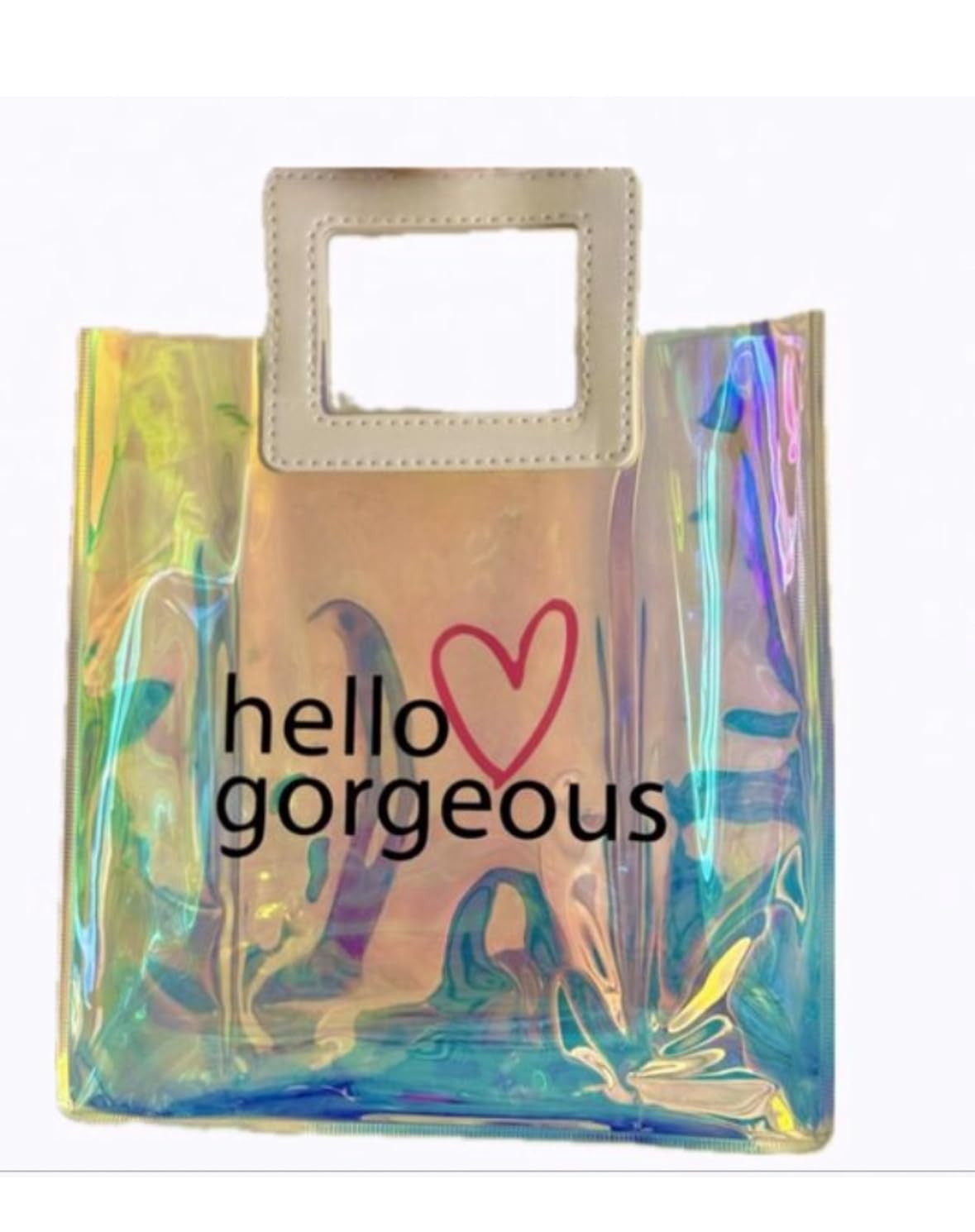 White Barn - Bath and Body Works - Gift Set 2 Piece Bundle - with Gift Bag HELLO GORGEOUS (You're The One)