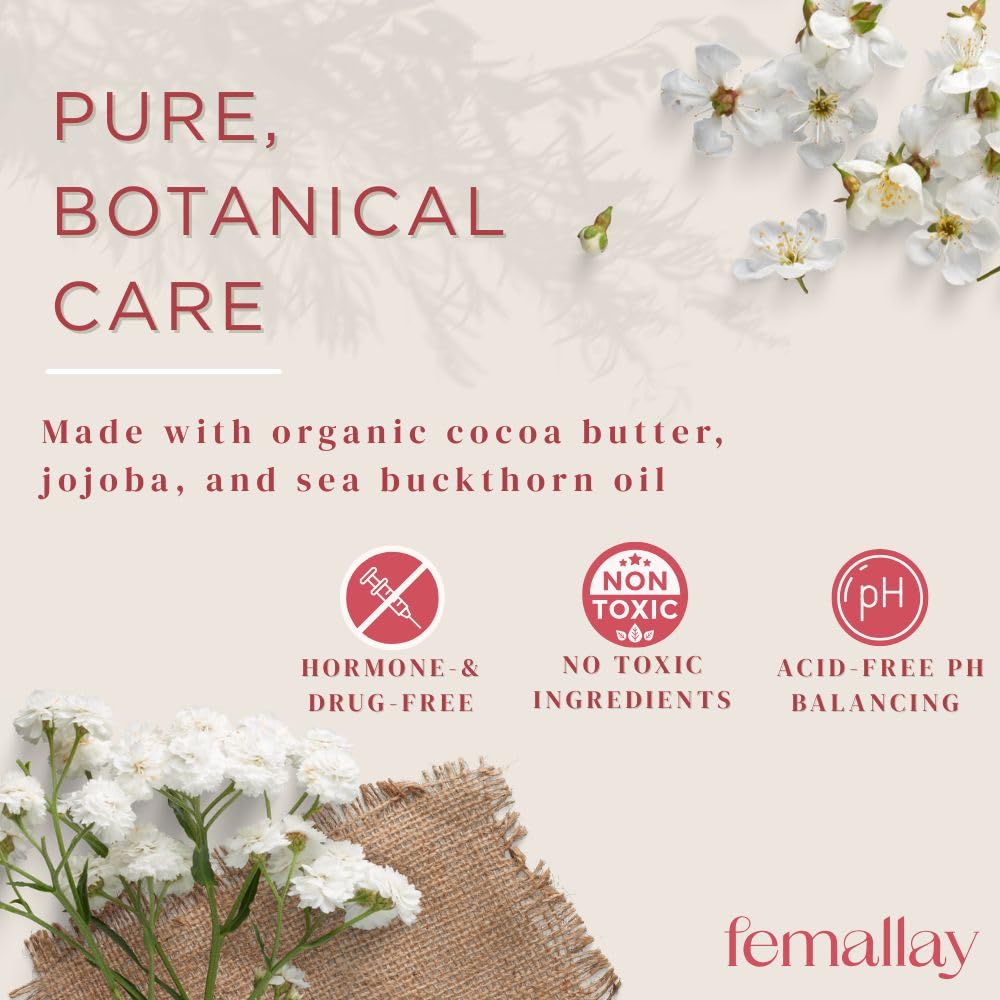 Femallay Organic Vaginal Moisturizing Suppositories – Cherry & Strawberry Variety Pack – 100% Natural Relief for Dryness, Odor & Daily Feminine Discomfort – 14 Count + Applicator