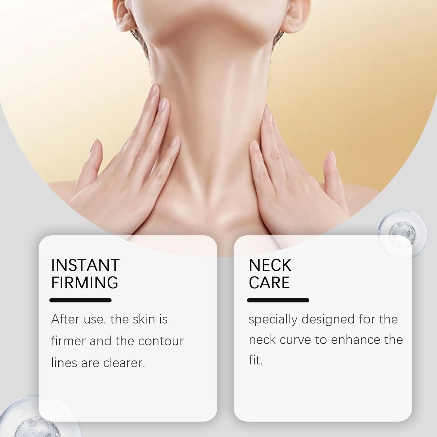 Neck Lift Tape-40 Neck Wrinkle Tape Instant Necktape Lift, Breathable Lift Strap Tightening Tapes for Necks Face Jaw Firming Neck Skin (xxl)