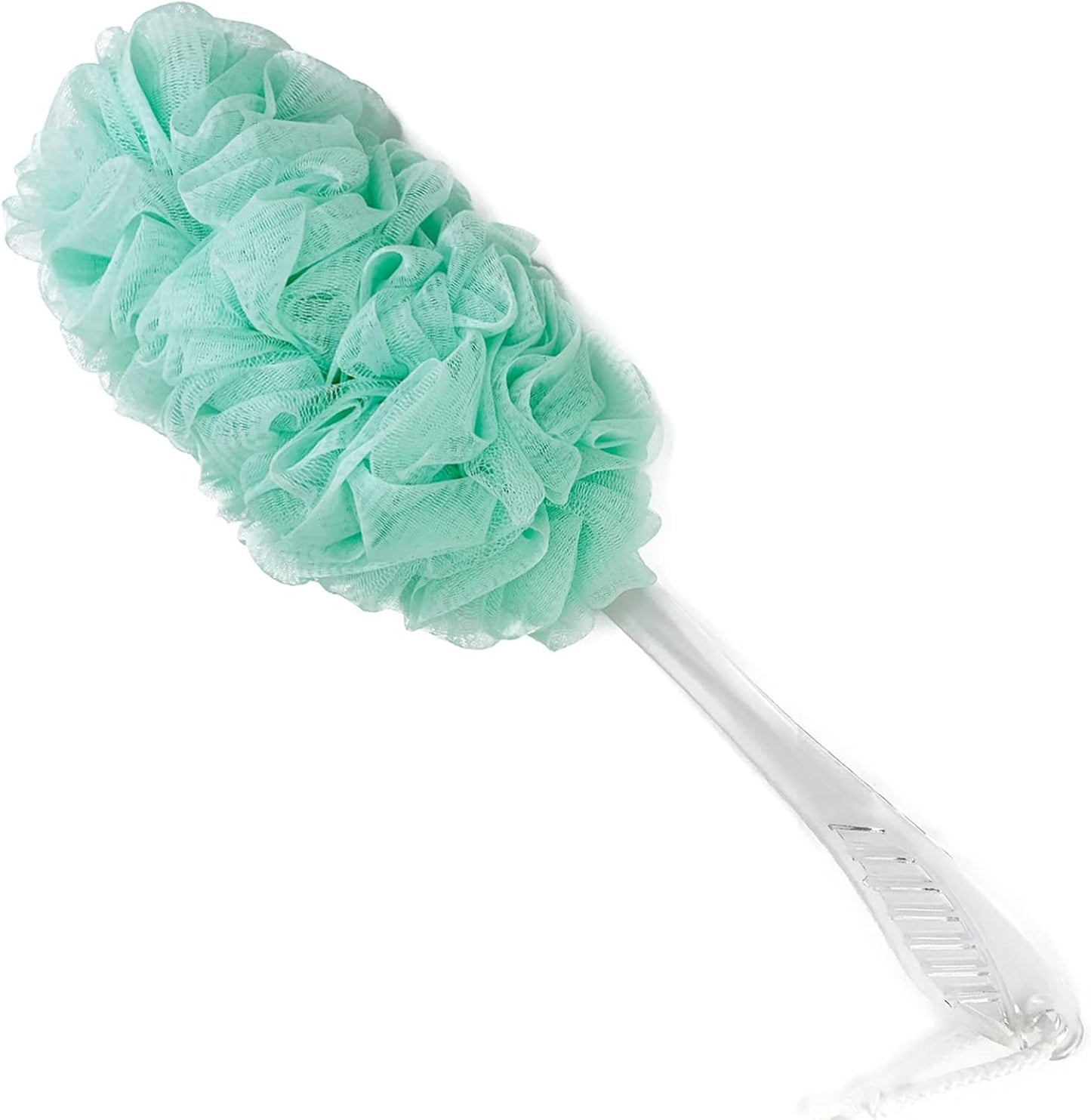 PPHAO - Back Bath Brush - Loofah Sponge Scrubber - Bath Brush Long Handle for Shower - Loofah Exfoliating for Men - Shower Loofah for Women - Green Loofah - 1Pack