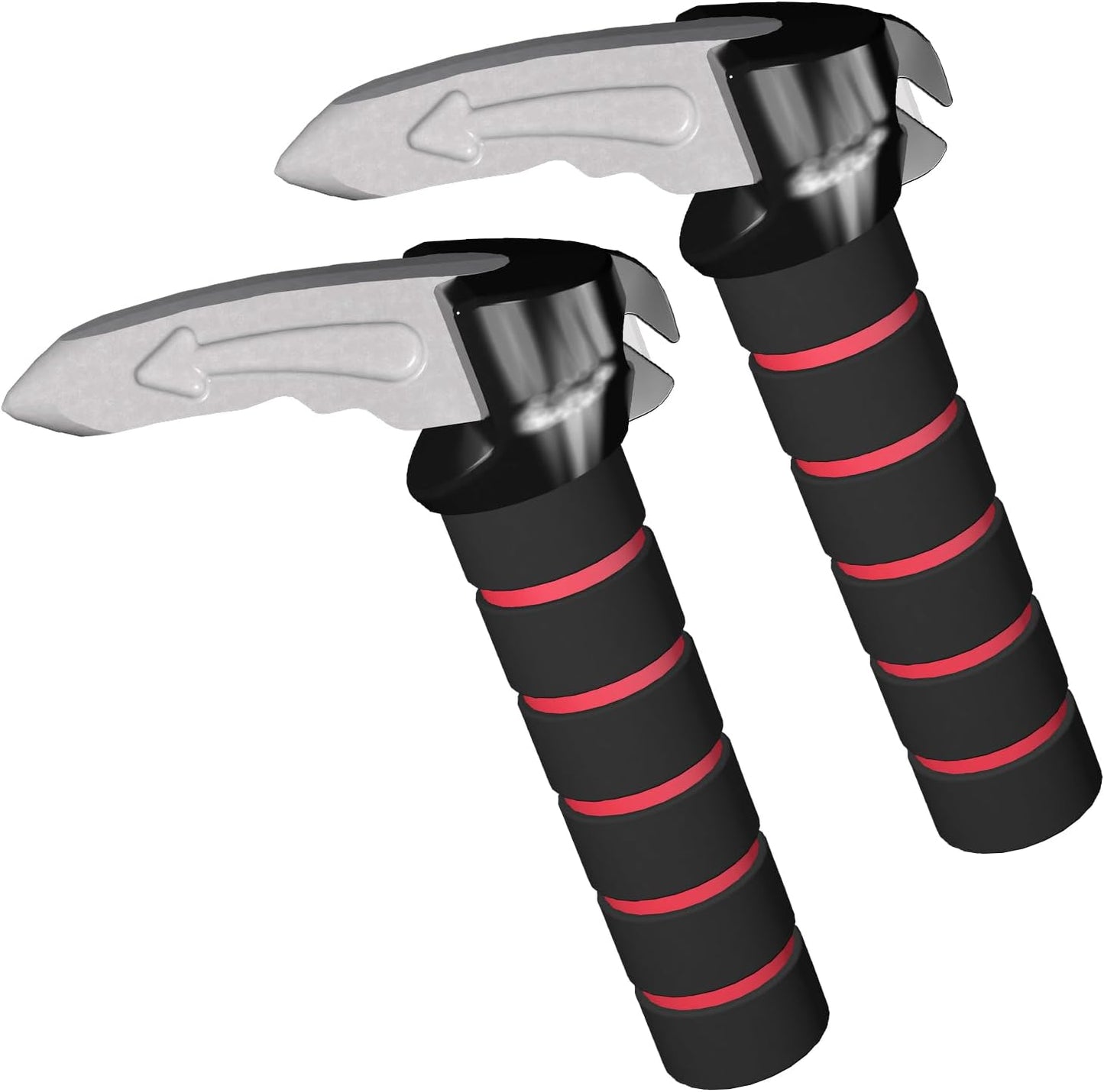 EVEME 2 Pack Car Door Handle for Elderly Car Handle Assist Support Multifunction Door Latch for Seniors and Handicapped