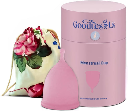 Angel's Peel Lounge Menstrual Cup for Women - 100% Medical-Grade Leak-Free Soft & Flexible Silicone Cup - 12 Hour Leak Protection Eco-Friendly & Reusable Period Cups for Women - Pink - Extra Small