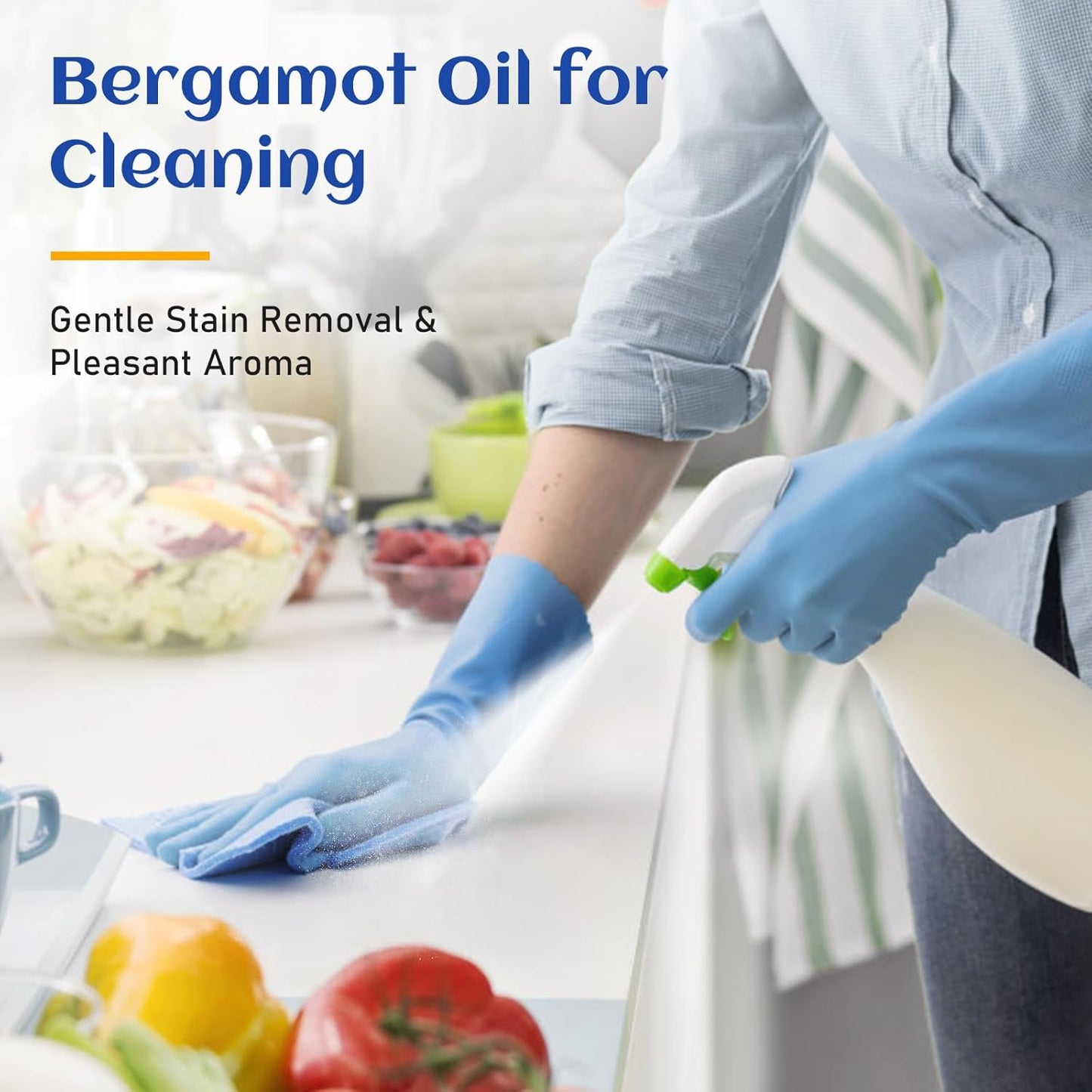 HIQILI 30ML Geranium Essential Oil， for Skin, Diffuser & Candle, 100% Pure and Natural - 1.01 Fl.Oz