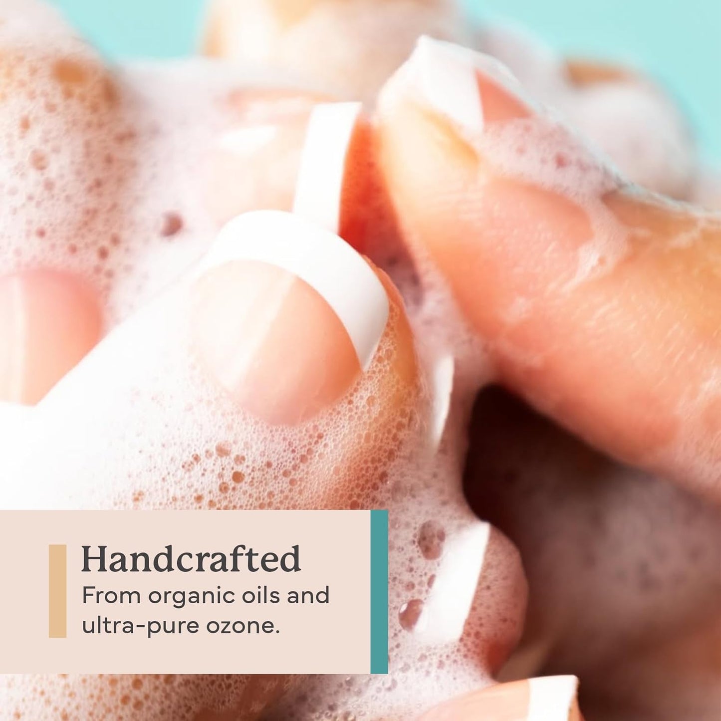 PurO3 Ozonated Coconut Oil Soap 3-Pack – Handcrafted Organic Body Wash – Natural Vegan Bars for Women & Men – Gentle, Biodegradable, Non Toxic Cleanser for Shower & Bath, 3.5 oz Bar Set