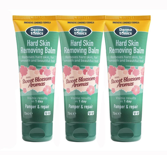 10% Urea Callus Removing Cream – Removes Hard Skin, Moisturizes and Rehydrates Racked, Rough, Dead and Dry Skin – for Feet, Elbows, and Hands, 2.37 fl oz. Tube, 3 Pack