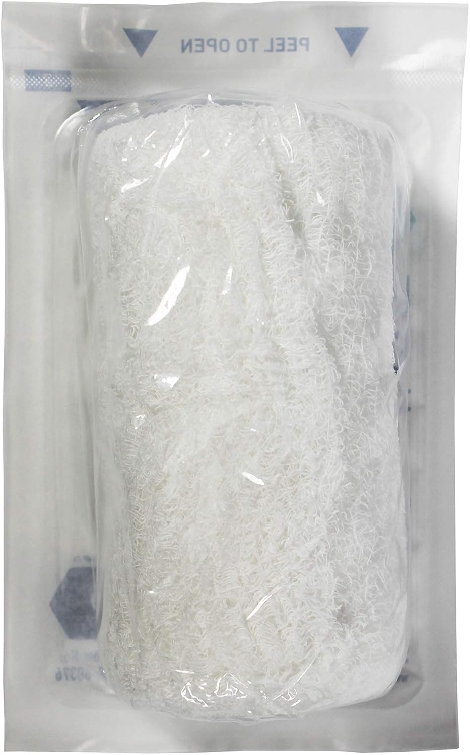 MED PRIDE Sterile Krinkle Gauze [6 Rolls]- 4.5'' x 4.1 Yards Rolls - Cotton Wound Dressing Sterile Wraps – 6-Ply Highly Absorbent First Aid Gauzes - Medical Individually Wrapped Mesh Bandage Gauzes