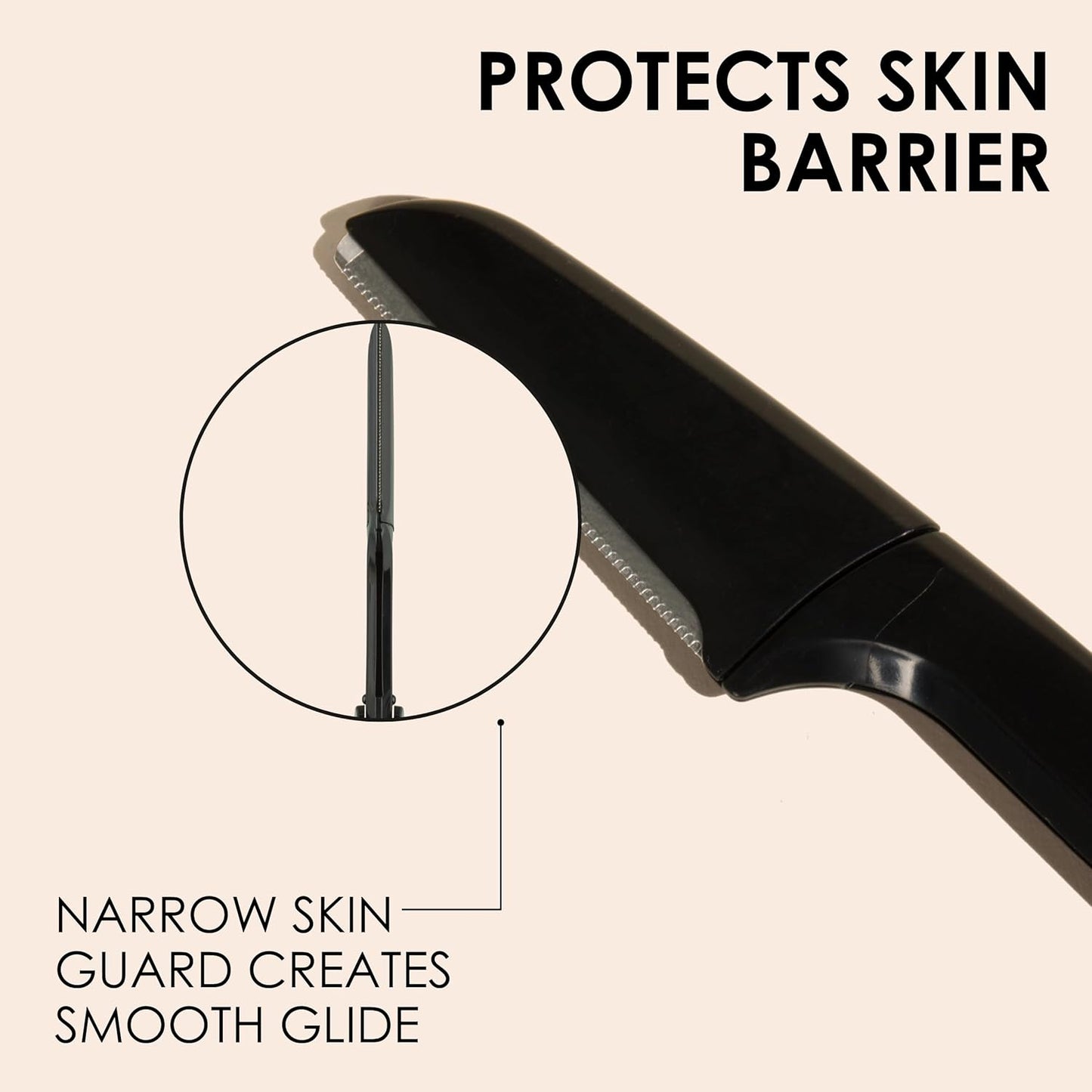 JAPONESQUE Essentials Dermaplaner Facial Hair Razors 12 Pack – Precision Blades for Peach Fuzz Removal, and Eyebrow Shaping for Men & Women