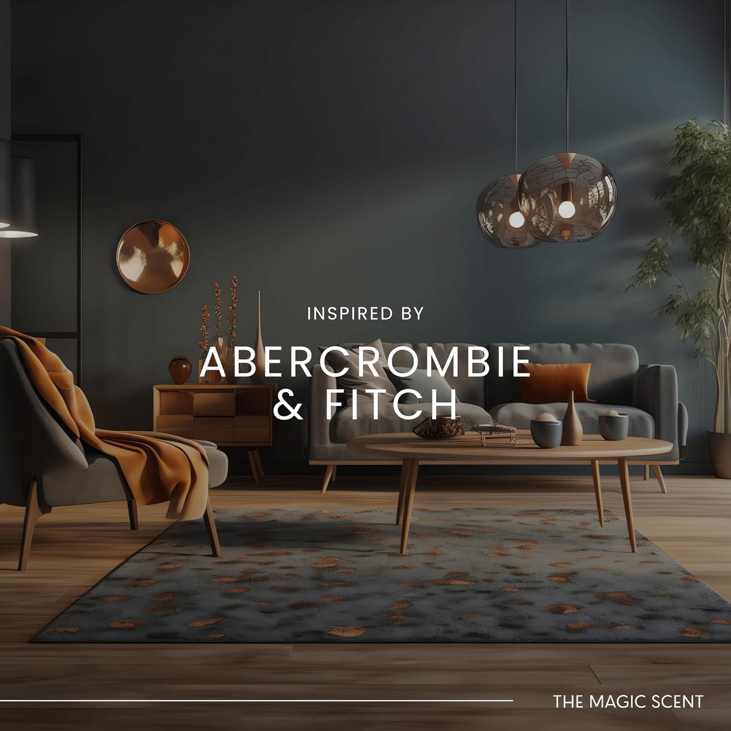 Mahogany & Teakwood Diffuser Oil - Hotel & Home Luxury Scents Inspired by Abercrombie & Fitch - Diffuser Oil Scents for Home Designed for Use in All Diffusers - 16.9 fl oz, 500 mL