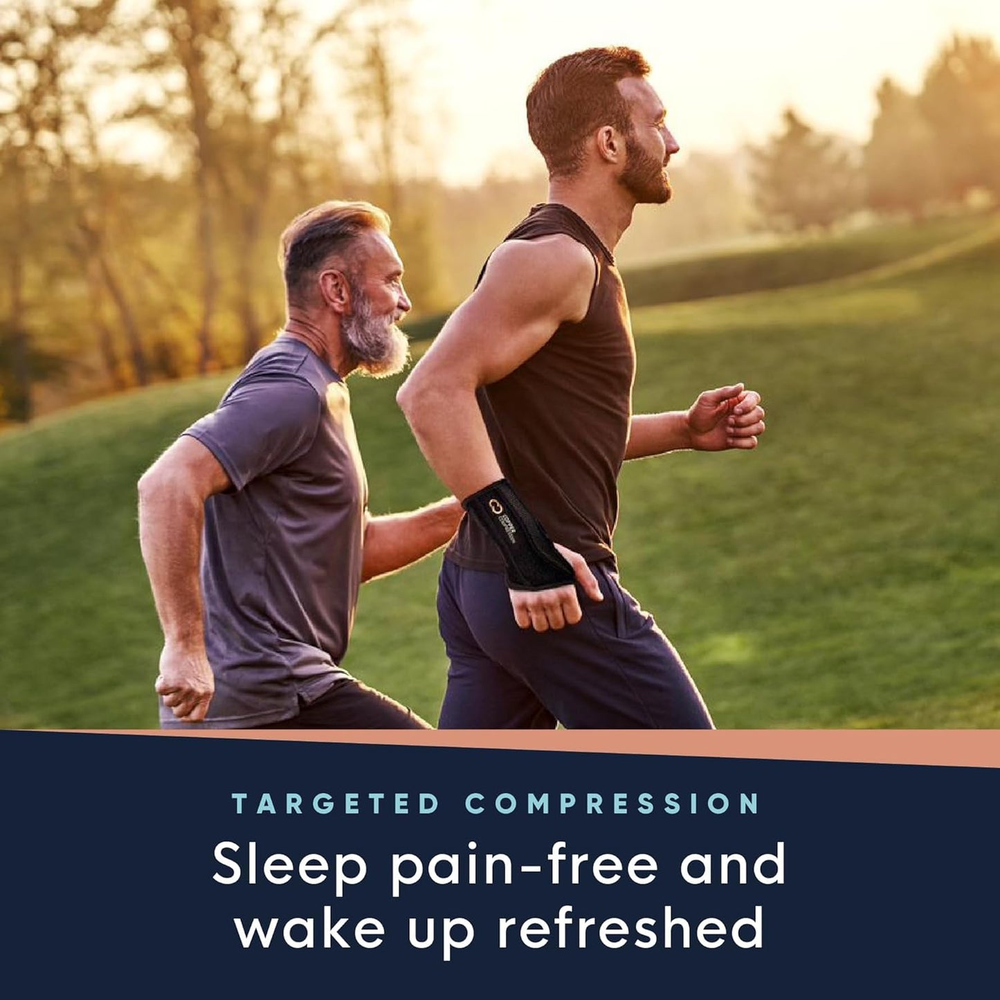 Copper Compression Advanced Wrist Brace - Copper Infused Adjustable Orthopedic Support Splint for Pain, Carpal Tunnel, Arthritis, Tennis Elbow, Tendinitis, RSI, Ganglion Cyst for Men Women Right L/XL