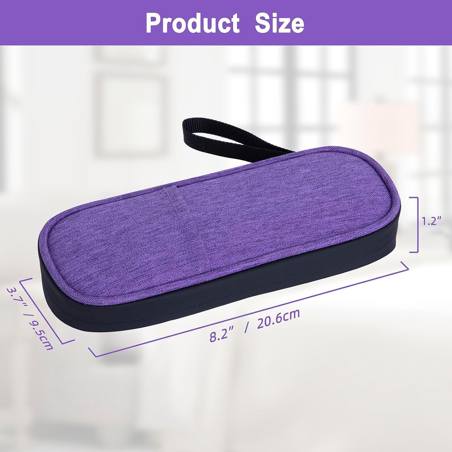 Insulin Cooler Travel Case with 2 x 90g TSA Approved Ice Packs – Insulated Diabetic Medication Bag for Insulin Pens & Supplies – Compact & Waterproof for Daily Use & Travel