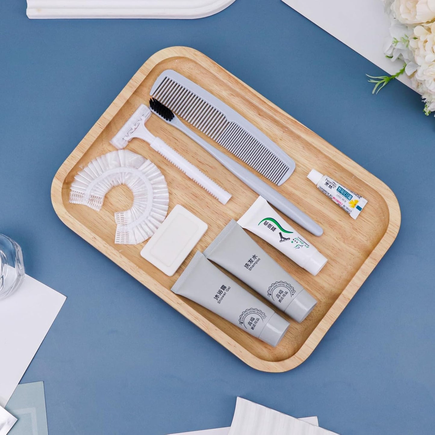 Hygiene Kit, Hygiene Kit Bulk, Individually Packed,The Travel Hygiene Kit Is Fully Equipped, Convenient For Personal Washing, Convenience Kits Suitable For Hotel, Home, Camping, Travel ( Pack-12)