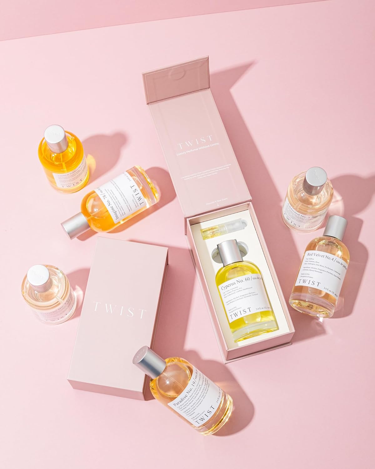 Twist River No. 64 - Eau De Parfum Inspired by Creed's Silver Mountain W., Long-Lasting Perfume For Men & Women, Paraben Free, Vegan, Clean Ingredients, Unisex Fragrance - 100 ml | 3.4 fl. oz.