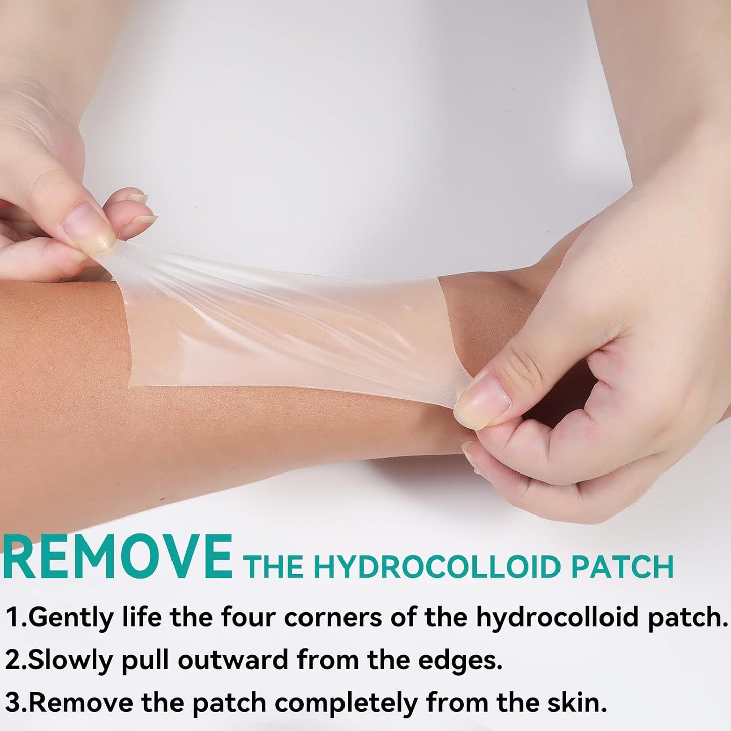 Upadated Hydrocolloid Bandages,2in*16ft Hydrocolloid Roll for Wound Care,Medical-Grade Hydrocolloid Patch Bandages with Self-Adhesive, Flexible & Waterproof DIY Size & Shape (2in*16ft)