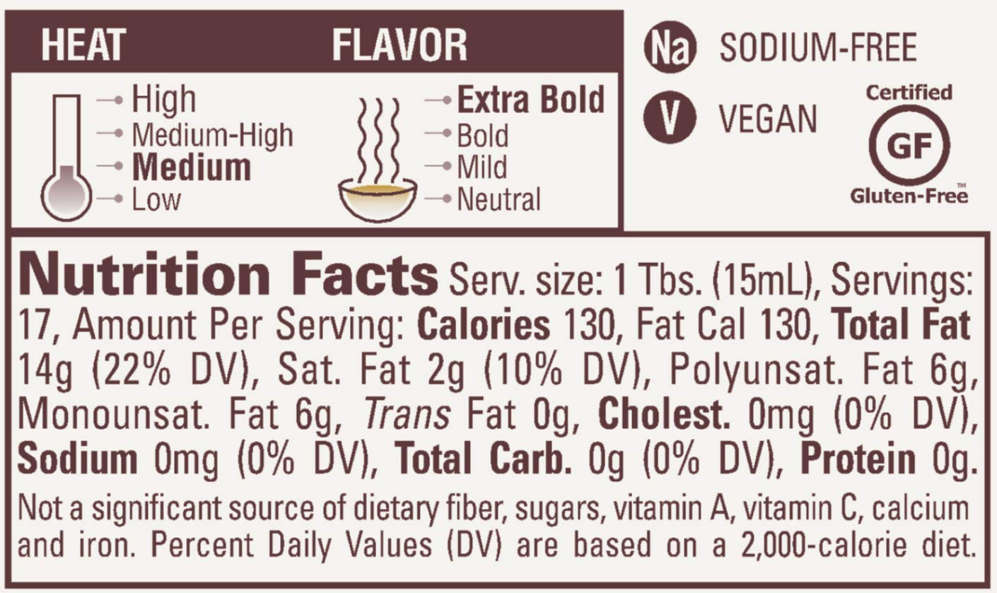 La Tourangelle, Toasted Sesame Oil, Great for Cooking, Add to Noodles, Stir-Fry, Vegetables, Vinaigrettes, and Marinades, 8.45 Fl Oz