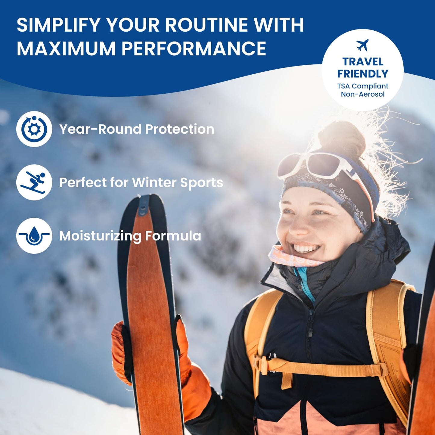 BU SPF 50 Sunscreen Spray for Face and Body, Non Aerosol Spray, TSA Travel Size Sunscreen, Clear, Non Greasy, Water Resistant, White Sage 1 oz (3 Pack)