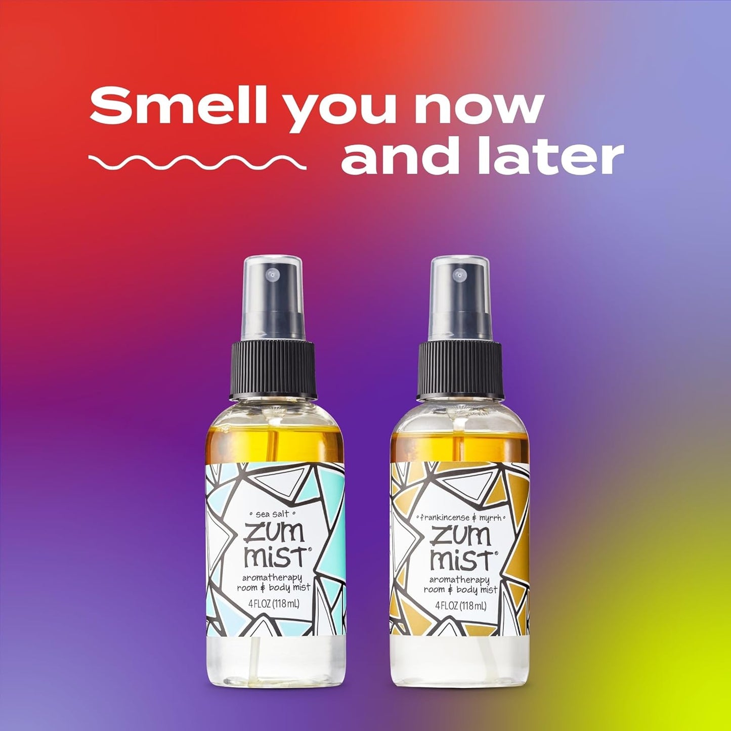 Indigo Wild Zum Mist Frankincense & Myrrh and Sea Salt Mist Body Spray 4 fl. oz. each, 2 Pack