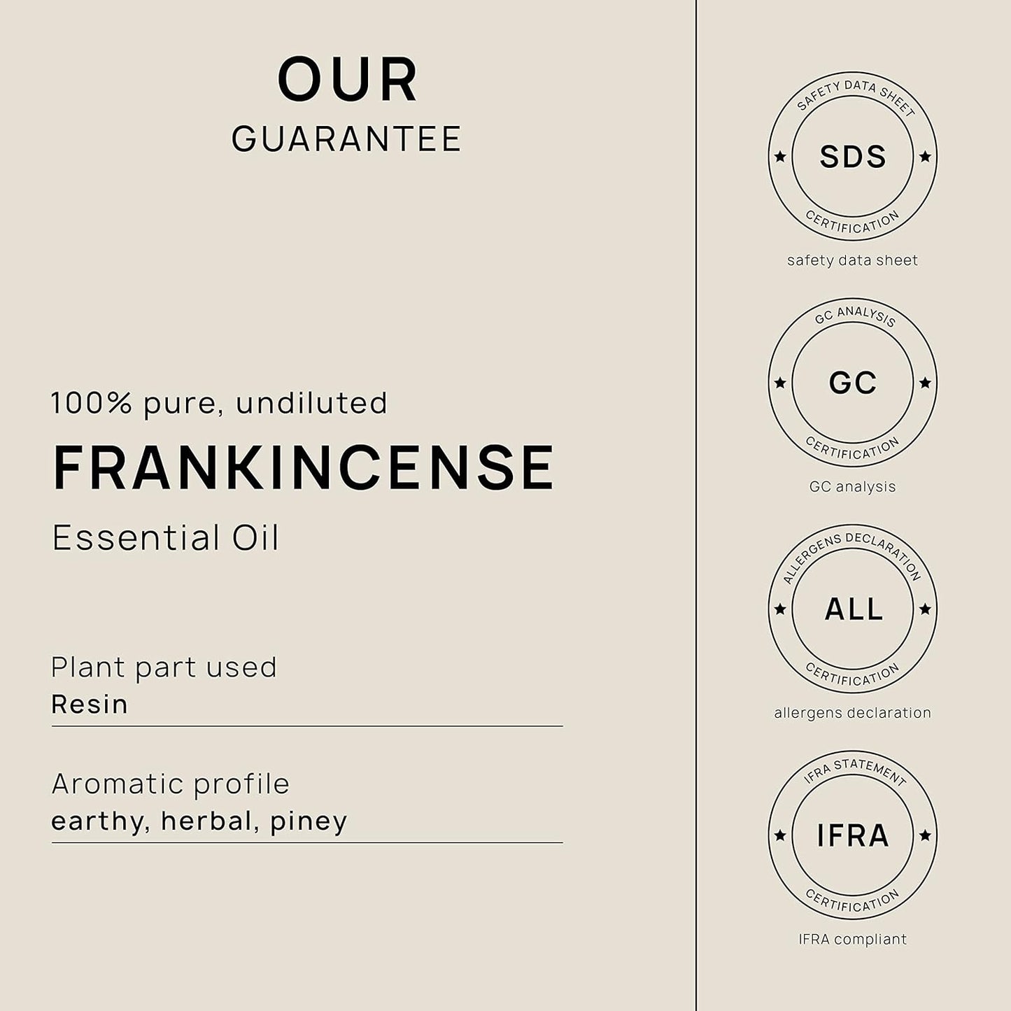 VINEVIDA Frankincense Essential Oil - 32 oz - Undiluted - DIY Candle Scents - Bulk for Soap Making