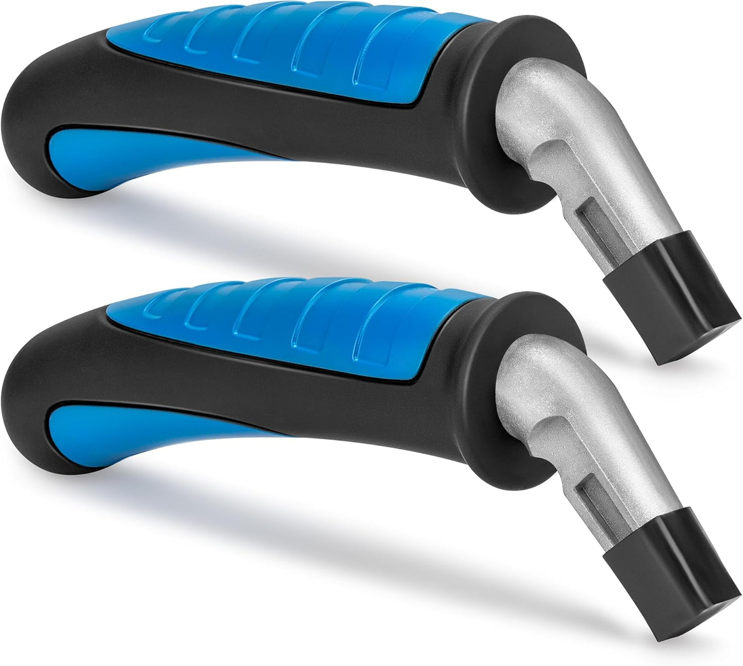 Car Door Handle for Elderly Car Handle Assist Support, Portable Auto Grab Handles for Handicap Seniors, Black and Blue 2 Pcs