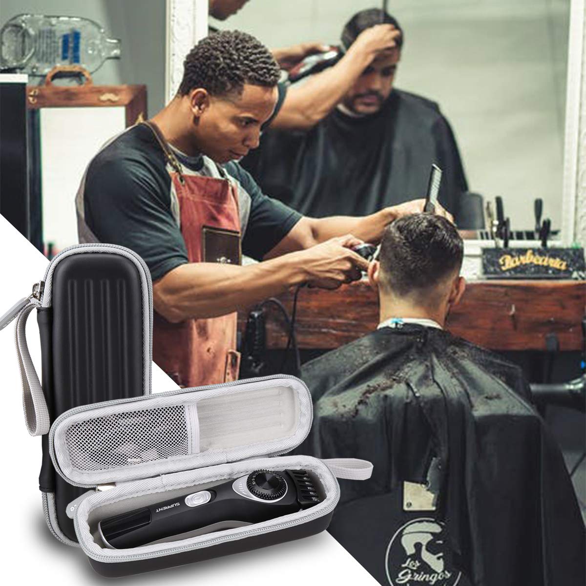 Aproca Hard Travel Storage Case for SUPRENT Adjustable Beard Trimmer